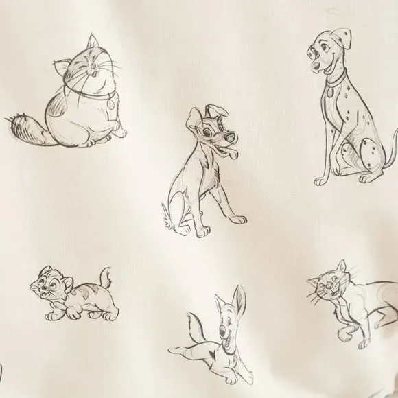 Reversible Duvet Cover Set - Cream, Cotton