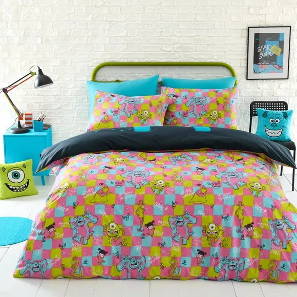 Reversible Duvet Cover Set - Multicolor, Polycotton