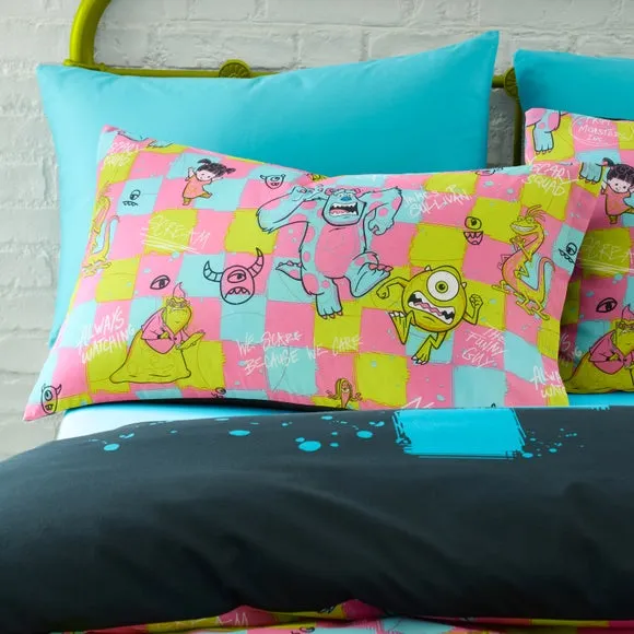 Reversible Duvet Cover Set - Multicolor, Polycotton