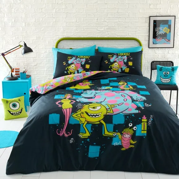 Reversible Duvet Cover Set - Multicolor, Polycotton