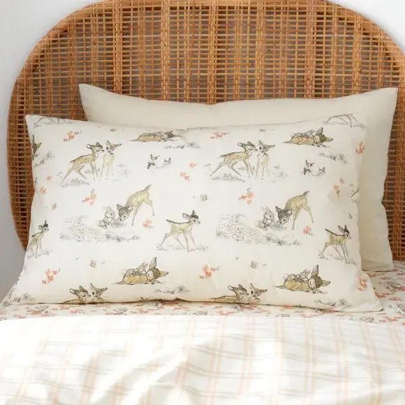 Reversible Duvet Cover Set - Natural, Cotton