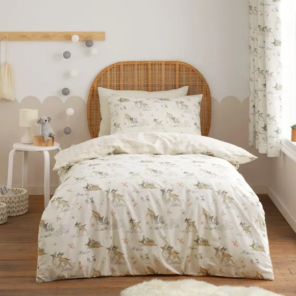 Reversible Duvet Cover Set - Natural, Cotton