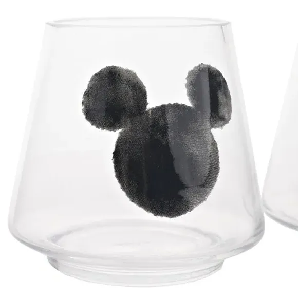 Set of 2 Candle Holders - Clear, Glass