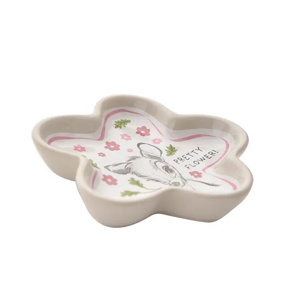 Set of 2 Trinket Dishes with Character Design - Pink