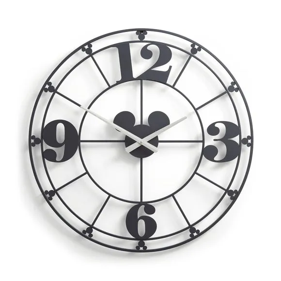 Skeleton Wall Clock - Charcoal