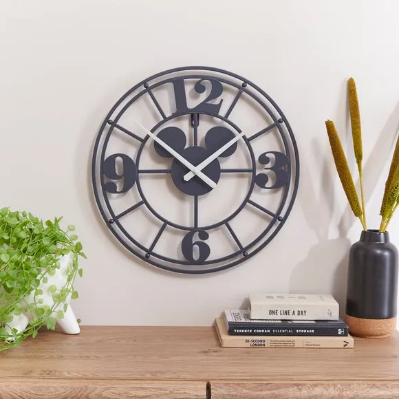 Skeleton Wall Clock - Charcoal image