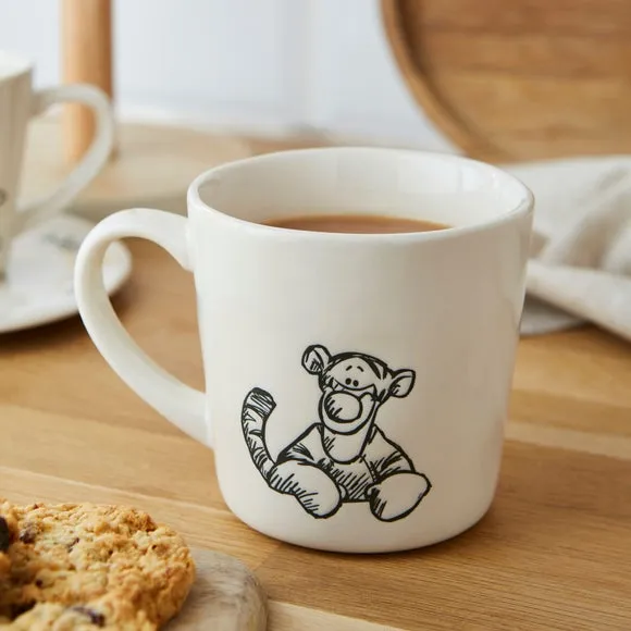 Tigger Character Mug - Natural, Clay image