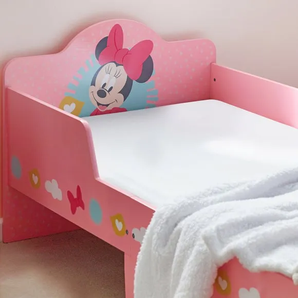 Toddler Bed with Graphics - Pink