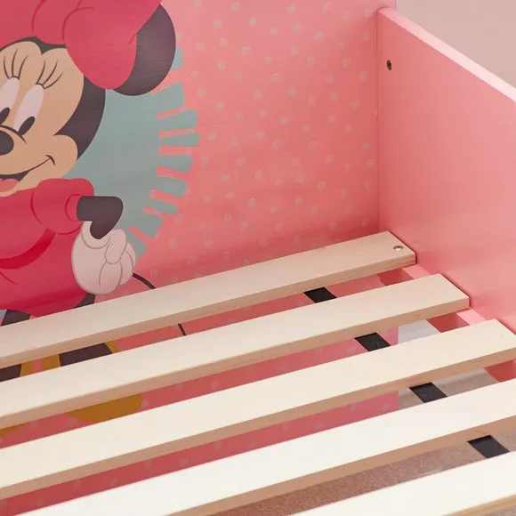 Toddler Bed with Graphics - Pink