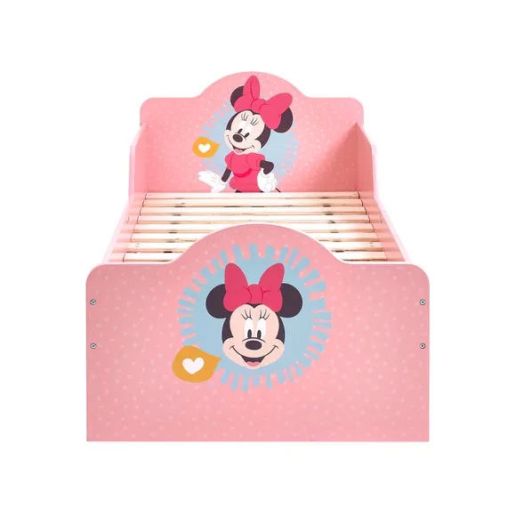 Toddler Bed with Graphics - Pink