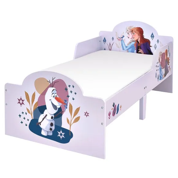 Toddler Bed with Graphics - Purple