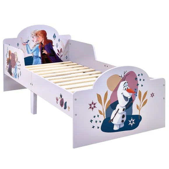 Toddler Bed with Graphics - Purple