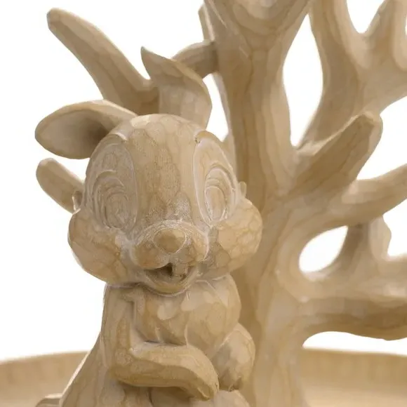 Trinket Dish with Character Design - Brown, Resin