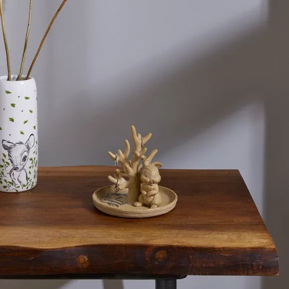 Trinket Dish with Character Design - Brown, Resin image