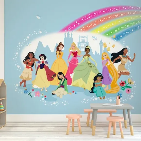 Wall Mural with Easy Application - Multicolor