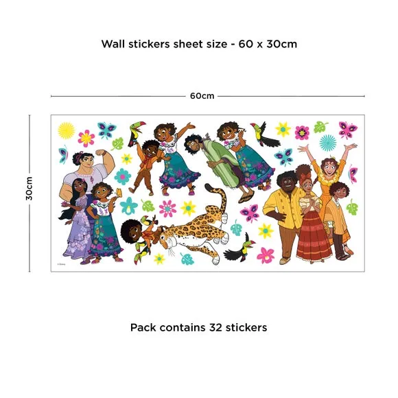 Wall Stickers Self-Adhesive - Multicolor, PVC