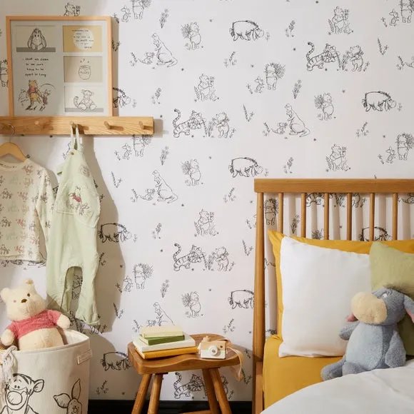 Winnie Pooh Wallpaper - Natural, Paper image