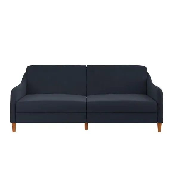 Double Sofa Bed Multi-Position - Navy, Linen