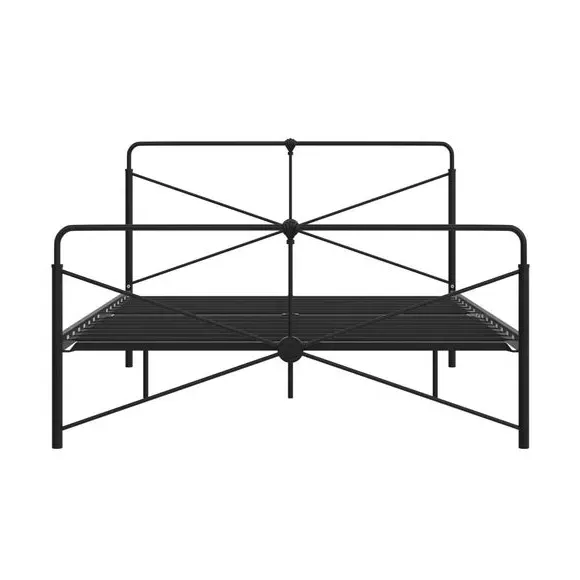 Leopold Bed Frame - Black, Metal