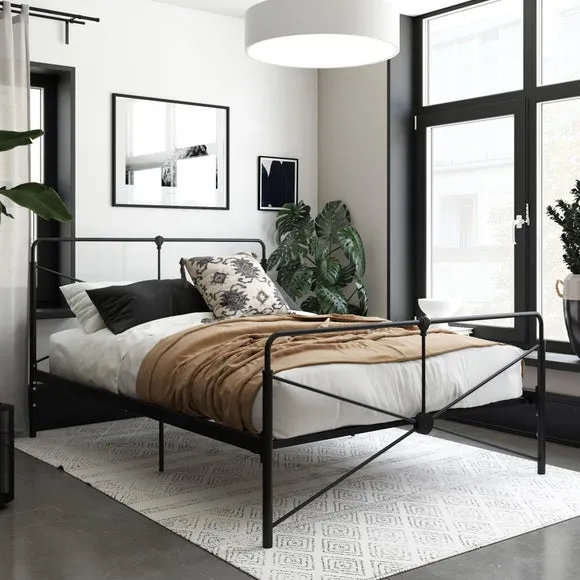 Leopold Bed Frame - Black, Metal image