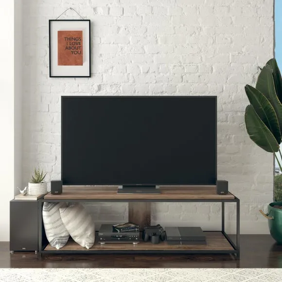 TV Unit with Open Shelf - Oak, Wood