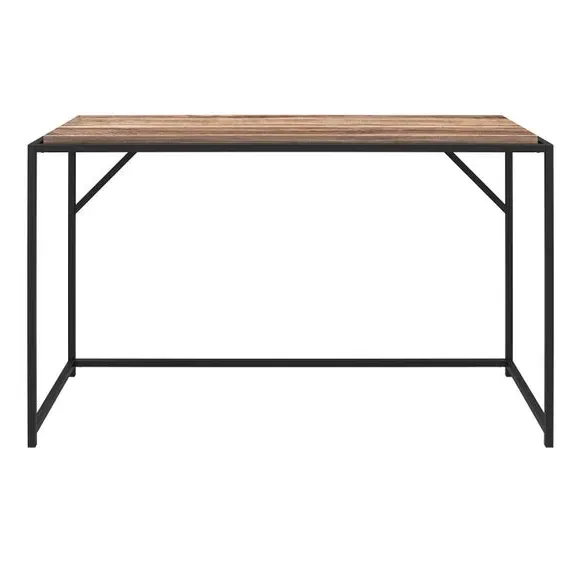 Writing Desk with Storage - Oak, Wood