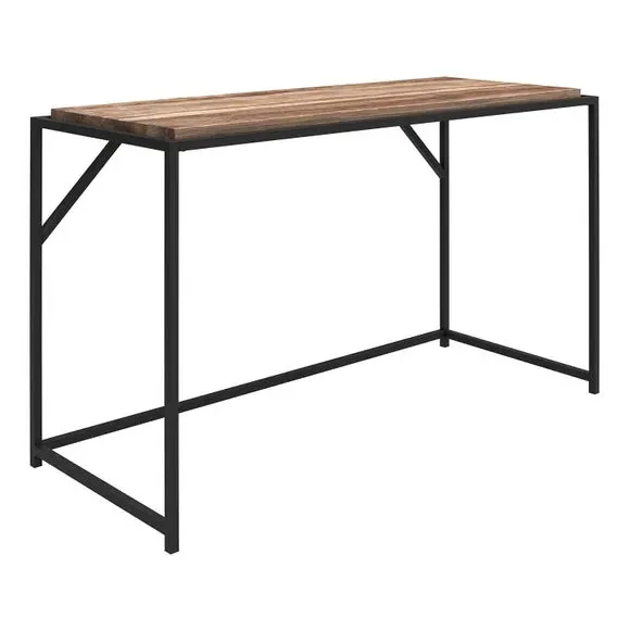 Writing Desk with Storage - Oak, Wood