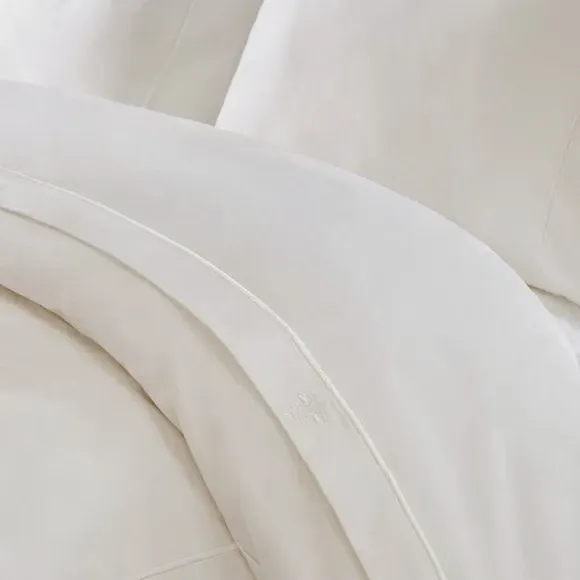 1000 Thread Count Flat Sheet - Cream, Cotton