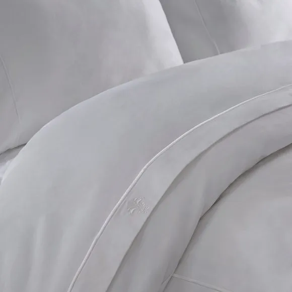 1000 Thread Count Flat Sheet - Silver, Cotton
