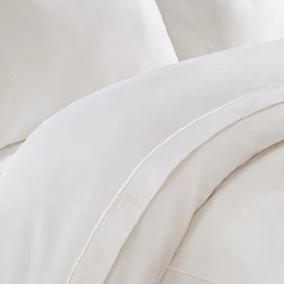 1000 Thread Count Flat Sheet - White, Cotton