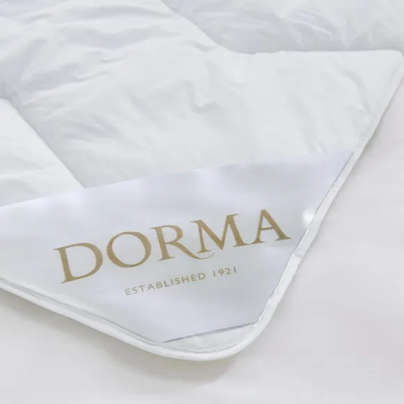 10.5 Tog Duvet with Hollowfibre - White, Cotton
