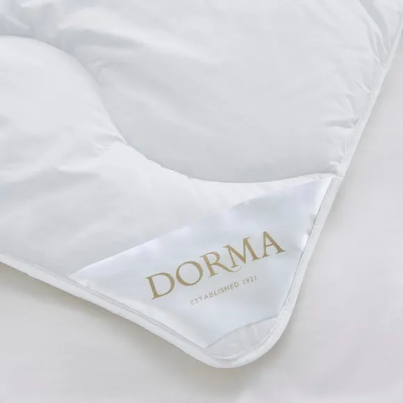 10.5 Tog Duvet with Hollowfibre - White, Cotton