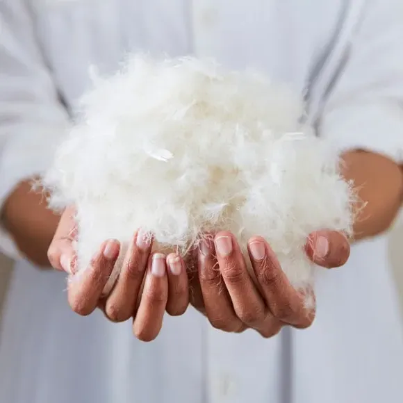 13.5 Tog Winter Duvet - White, Goose Down