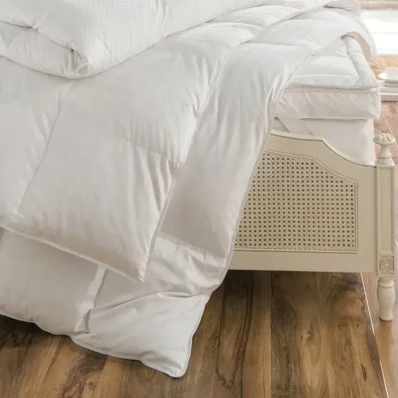 13.5 Tog Winter Duvet with Goose Down - White