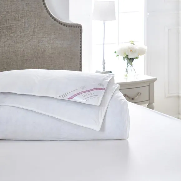 13.5 Tog Winter Duvet with Goose Down - White image