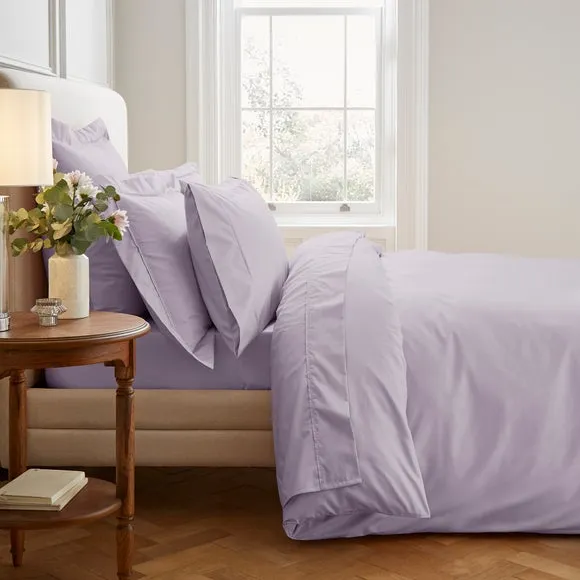 400 Thread Count Flat Sheet - Lilac, Egyptian Cotton