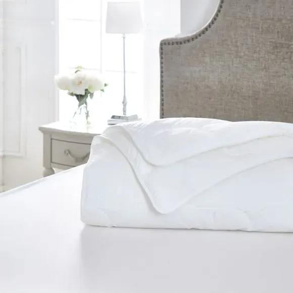 4.5 Tog Summer Duvet - White, Cotton image