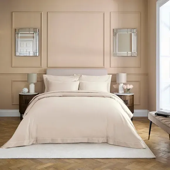 800 Thread Count Duvet Cover - Ivory, Cotton