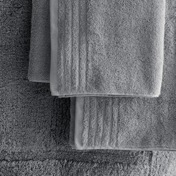 Bath Towel with TENCEL - Dove, Cotton Blend