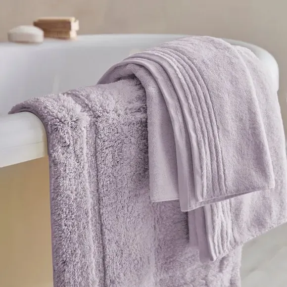 Bath Towel with TENCEL - Lavender, Cotton Blend