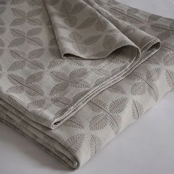 Bedspread Arts & Crafts Pattern - Linen, Cotton