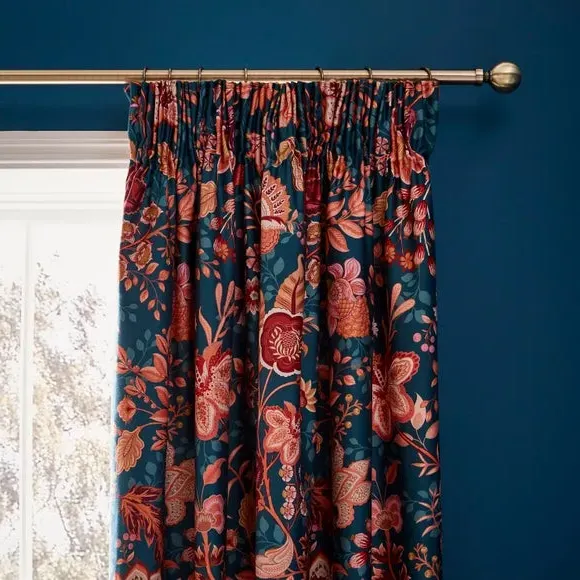 Blackout Curtains Pencil Pleat - Multicolor Cotton image