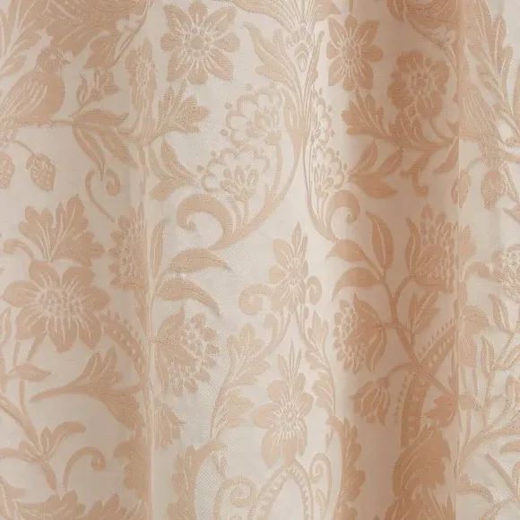 Blackout Eyelet Curtains - Champagne, Jacquard