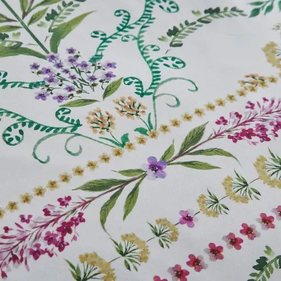 Botanical Duvet Cover Set - Multicolor, Cotton