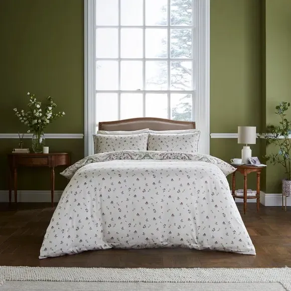 Botanical Duvet Cover Set - Multicolor, Cotton