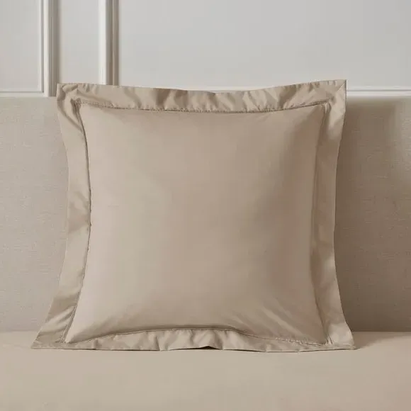 Continental Pillowcase 400 Thread - Coffee, Cotton