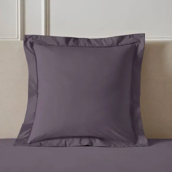 Continental Pillowcase 400 Thread - Mauve, Cotton