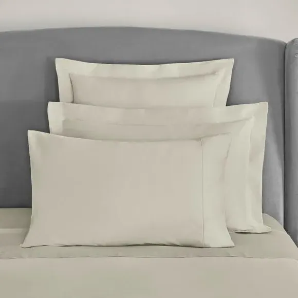 Continental Pillowcase 400 Thread - Taupe, Cotton
