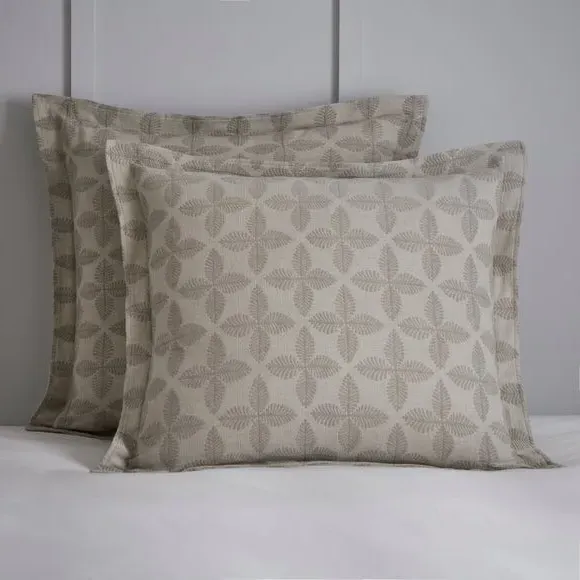 Continental Pillowcase with Zipper - Linen, Cotton