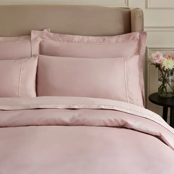 Duvet Cover 1000 Thread Count - Pink, Cotton